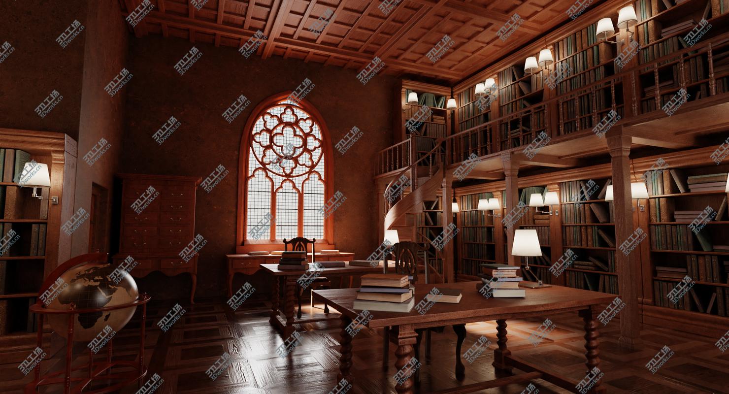 images/goods_img/20210114/3D Old Library model/2.jpg